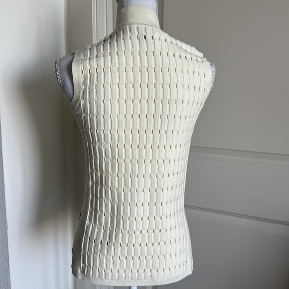 Club Monaco Open Stitch Sleeveless Tunic - Picture 8 of 9